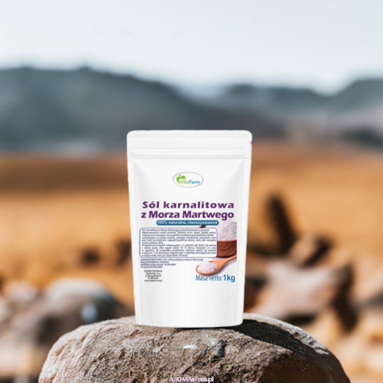 sól z morza martwego 1 kg