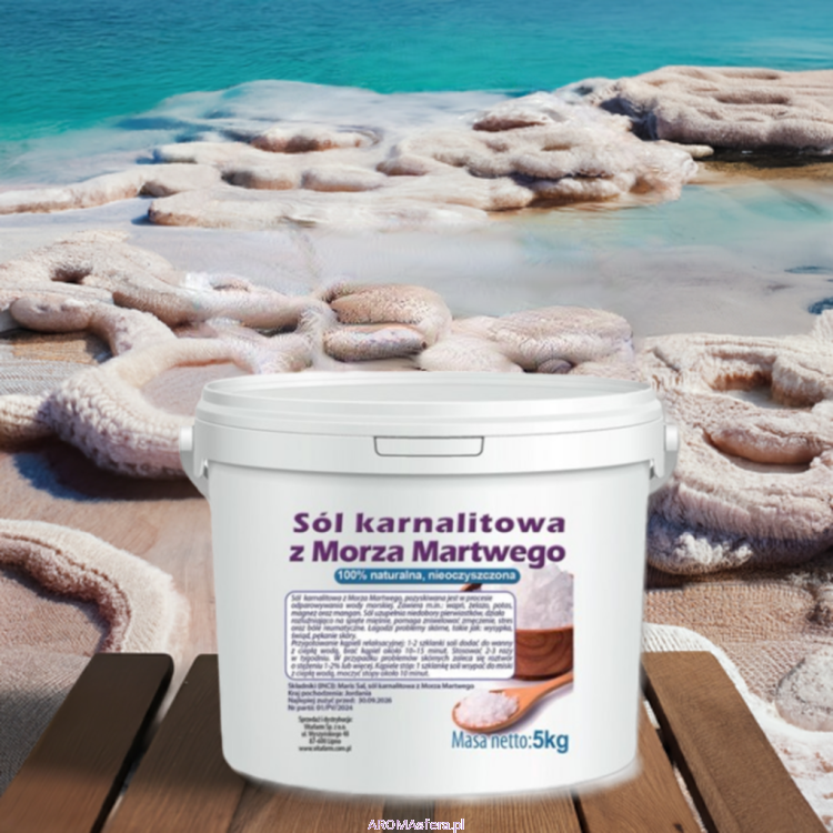 sól z morza martwego 5kg
